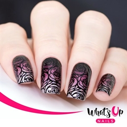 B044 From Ground Comes Life, stampingplade, Whats up Nails