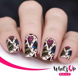 B047 Everyday is Caturday, stampingplade, Whats up Nails