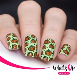 B053 That\'s Pretty Autumn!, stampingplade, Whats up Nails