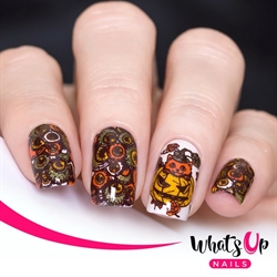 B054 Haul r\' Win, stampingplade, Whats up Nails
