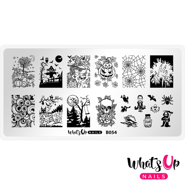 B054 Haul r\' Win, stampingplade, Whats up Nails
