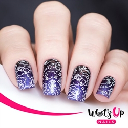B057 The Gift of Life, stampingplade, Whats up Nails