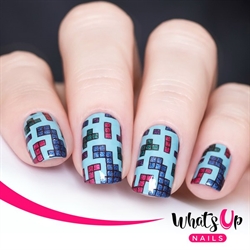 B062 Never Lose Control, stampingplade, Whats up Nails