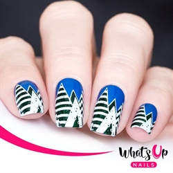 B065 Winter Flurryland, stampingplade, Whats up Nails