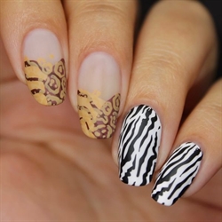 B067 Zoology Trip, stampingplade, Whats up Nails