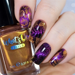 B071 The Whole Nine Gourds, stampingplade, Whats up Nails