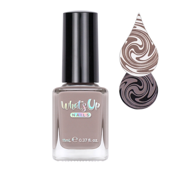 Buff is the Stuff, Beige stamping neglelak, Whats Up Nails