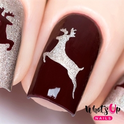 Deer Stencils, 2 ark, (40 stk) Whats Up Nails
