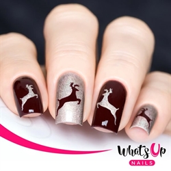 Deer Stencils, 2 ark, (40 stk) Whats Up Nails