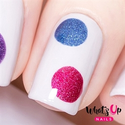 Dots Stencils, 2 ark, (64 stk) Whats Up Nails