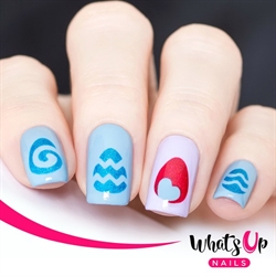 Egg Hunt Stencils, 2 ark, (40 stk) Whats Up Nails