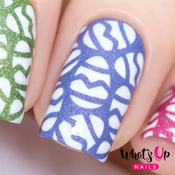 Eggs Stencils, 2 ark, (24 stk) Whats Up Nails