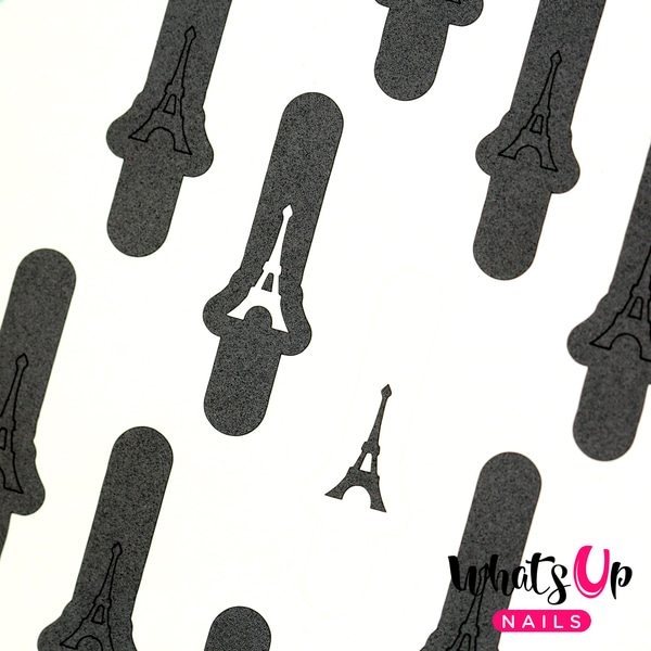 Eiffel Tower Stencils, 2 ark, (40 stk) Whats Up Nails