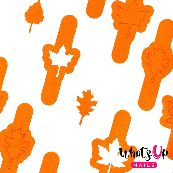 Fall Stencils, 2 ark, (40 stk) Whats Up Nails