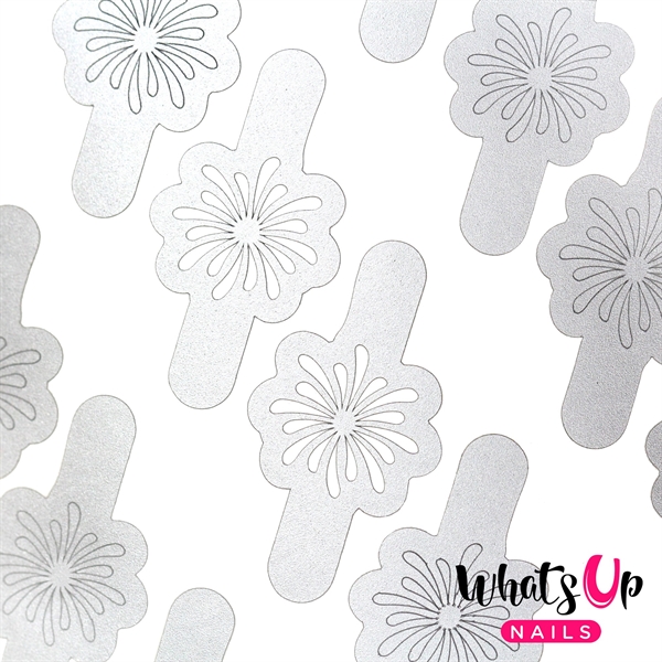 Firework Stencils, 2 ark, (40 stk) Whats Up Nails