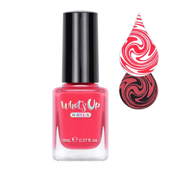 Floral Correlation, Coral stamping neglelak, Whats Up Nails