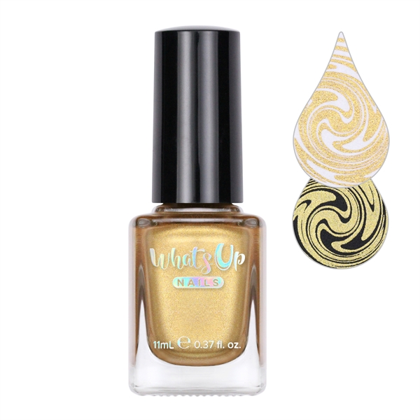 Go for Gild, Guld stamping neglelak, Whats Up Nails