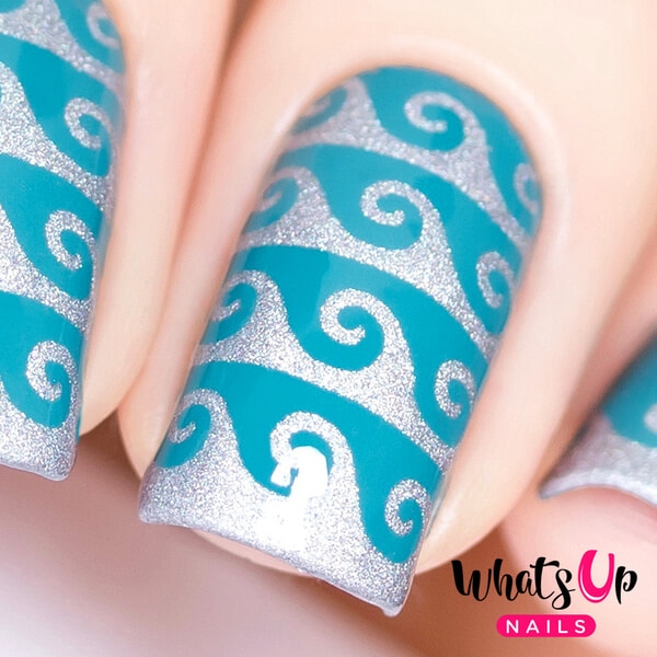 Hawaiian Waves Tape, 2 ark, (204 stk) Whats Up Nails