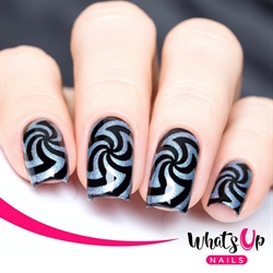 Hypnose Stencils, 2 ark, (24 stk) Whats Up Nails