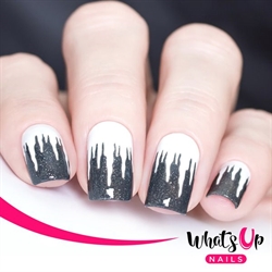 Icicles Stencils, 2 ark, (60 stk) Whats Up Nails