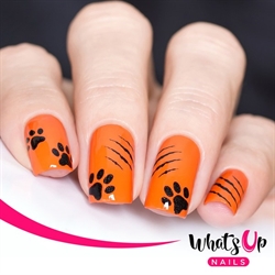 Kitty Scratch Stencils, 2 ark, (40 stk) Whats Up Nails