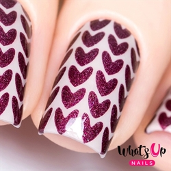 Knitting Stitches Stencils, 2 ark, (24 stk) Whats Up Nails
