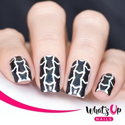 Le Chat Noir Stencils, 2 ark, (24 stk) Whats Up Nails