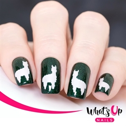 Llama Stencils, 2 ark, (40 stk) Whats Up Nails