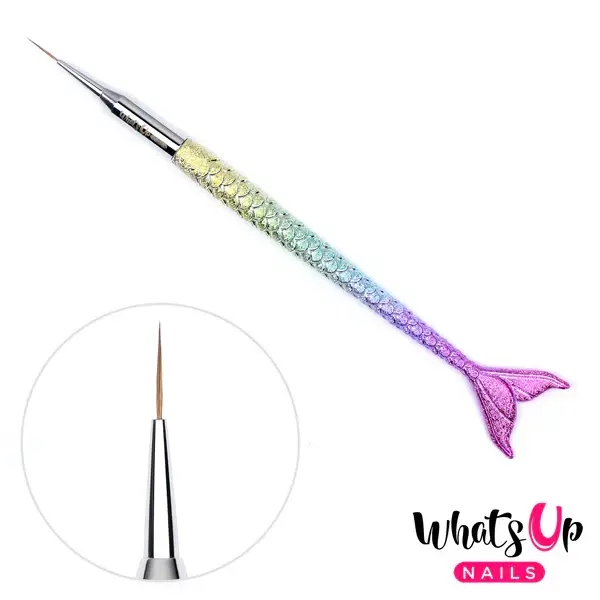 Mermaid #1 Liner Brush, Whats up Nails