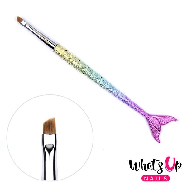 Mermaid #3 Angular Brush, Whats up Nails