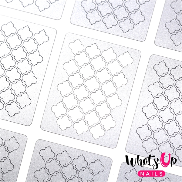 Moroccan Stencils, 2 ark, (24 stk) Whats Up Nails