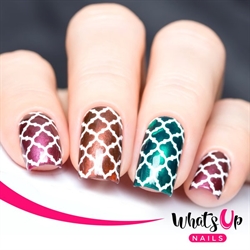 Moroccan Stencils, 2 ark, (24 stk) Whats Up Nails