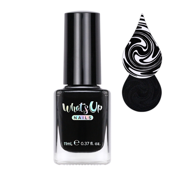 Neither Noir, Sort stamping neglelak, Whats Up Nails