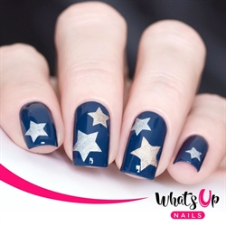 Northern Star Stencils, 2 ark, (40 stk) Whats Up Nails