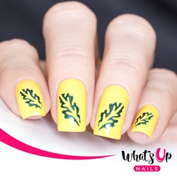 Oak Leaf Stencils, 2 ark, (40 stk) Whats Up Nails