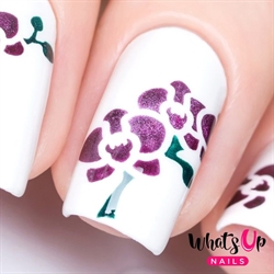 Orchids Stencils by solo_nails, 2 ark, (40 stk) Whats Up Nails