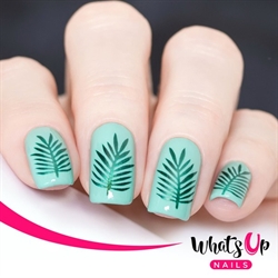 Palm Leaf Stencils, 2 ark, (30 stk) Whats Up Nails