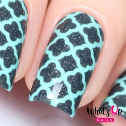 Quatrefoil Stencils, 2 ark, (24 stk) Whats Up Nails