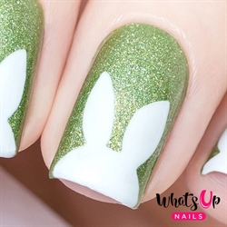 Rabbit Ears Stencils, 2 ark, (40 stk) Whats Up Nails