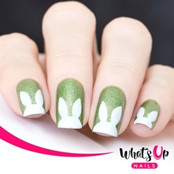 Rabbit Ears Stencils, 2 ark, (40 stk) Whats Up Nails