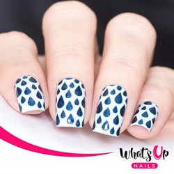 Rain Stencils, 2 ark, (24 stk) Whats Up Nails