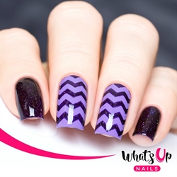 Regular Zig Zag Tape, 2 ark, (244 stk) Whats Up Nails