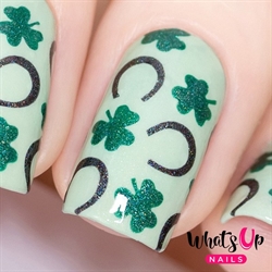 Saint Patrick\'s Stencils, 2 ark, (24 stk) Whats Up Nails
