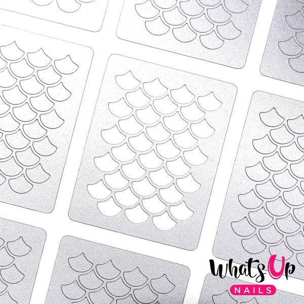 Scales Stencils, 2 ark, (24 stk) Whats Up Nails