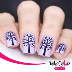 Scary Tree Stencils, 2 ark, (30 stk) Whats Up Nails
