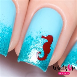 Seahorse Stencils, 2 ark, (40 stk) Whats Up Nails