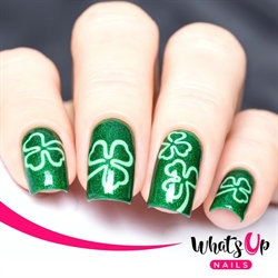 Shamrock Stencils, 2 ark, (40 stk) Whats Up Nails
