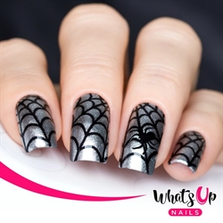 Spider Web Stencils, 2 ark, (20 stk) Whats Up Nails