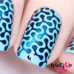 Spinner Stencils, 2 ark, (24 stk) Whats Up Nails