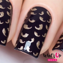 Spooky Eyes Stencils, 2 ark, (24 stk) Whats Up Nails